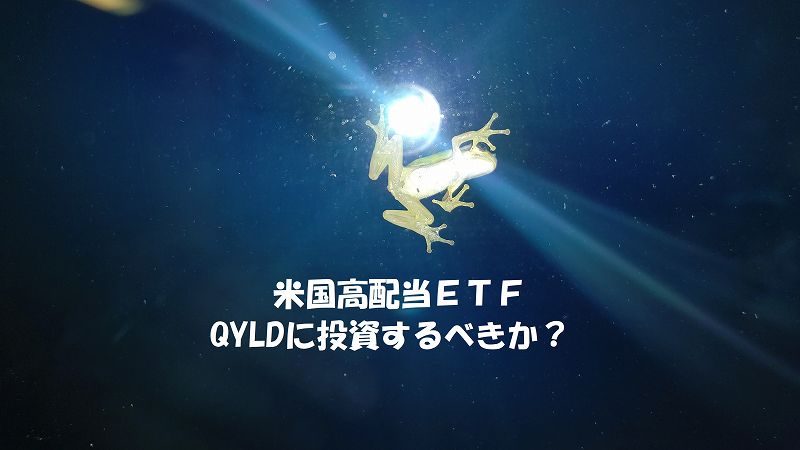 米国高配当ＥＴＦ　QYLDに投資するべきか？